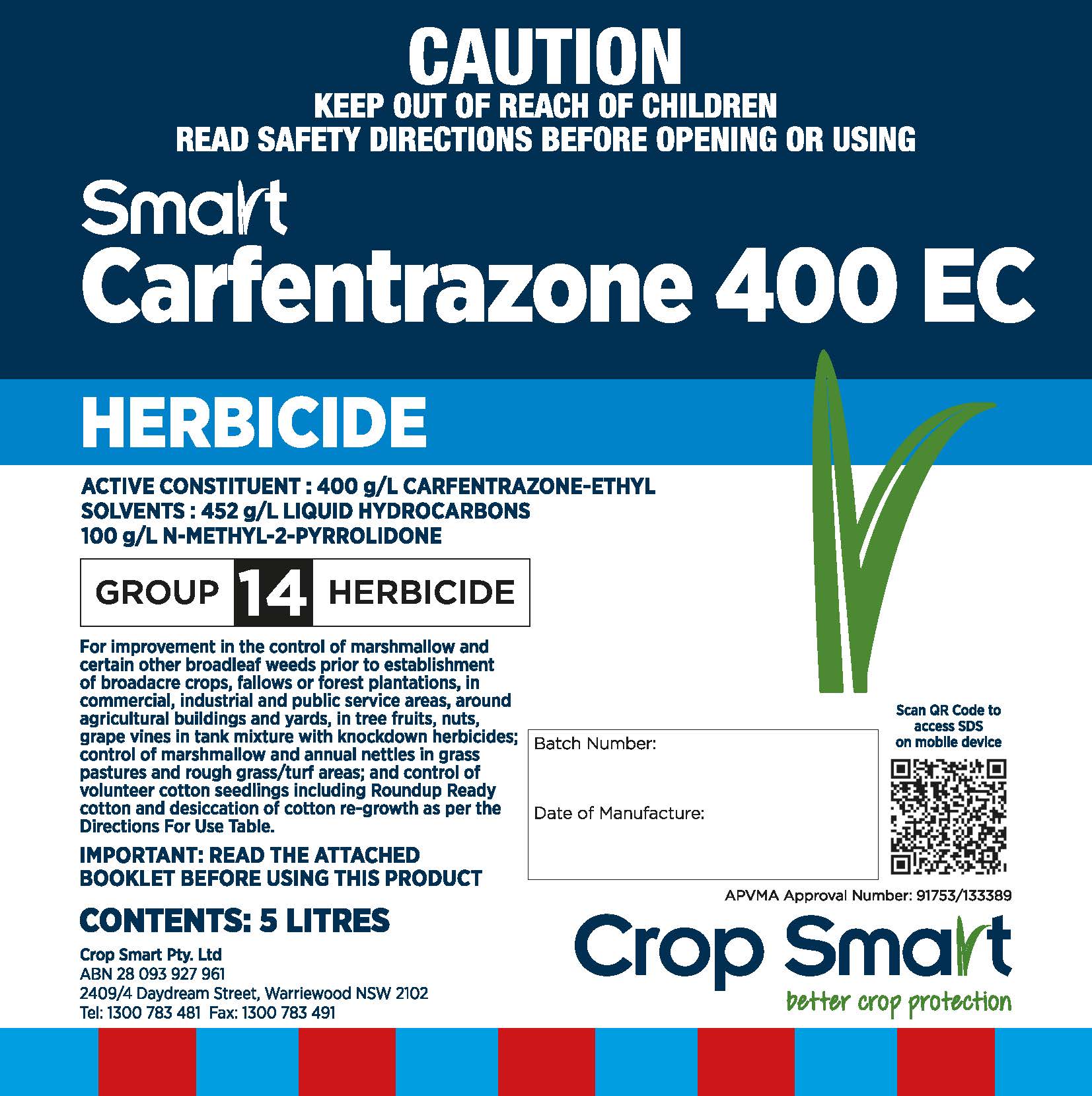 Smart Carfentrazone 400