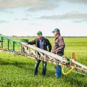 aaron and grower, Crop Smart